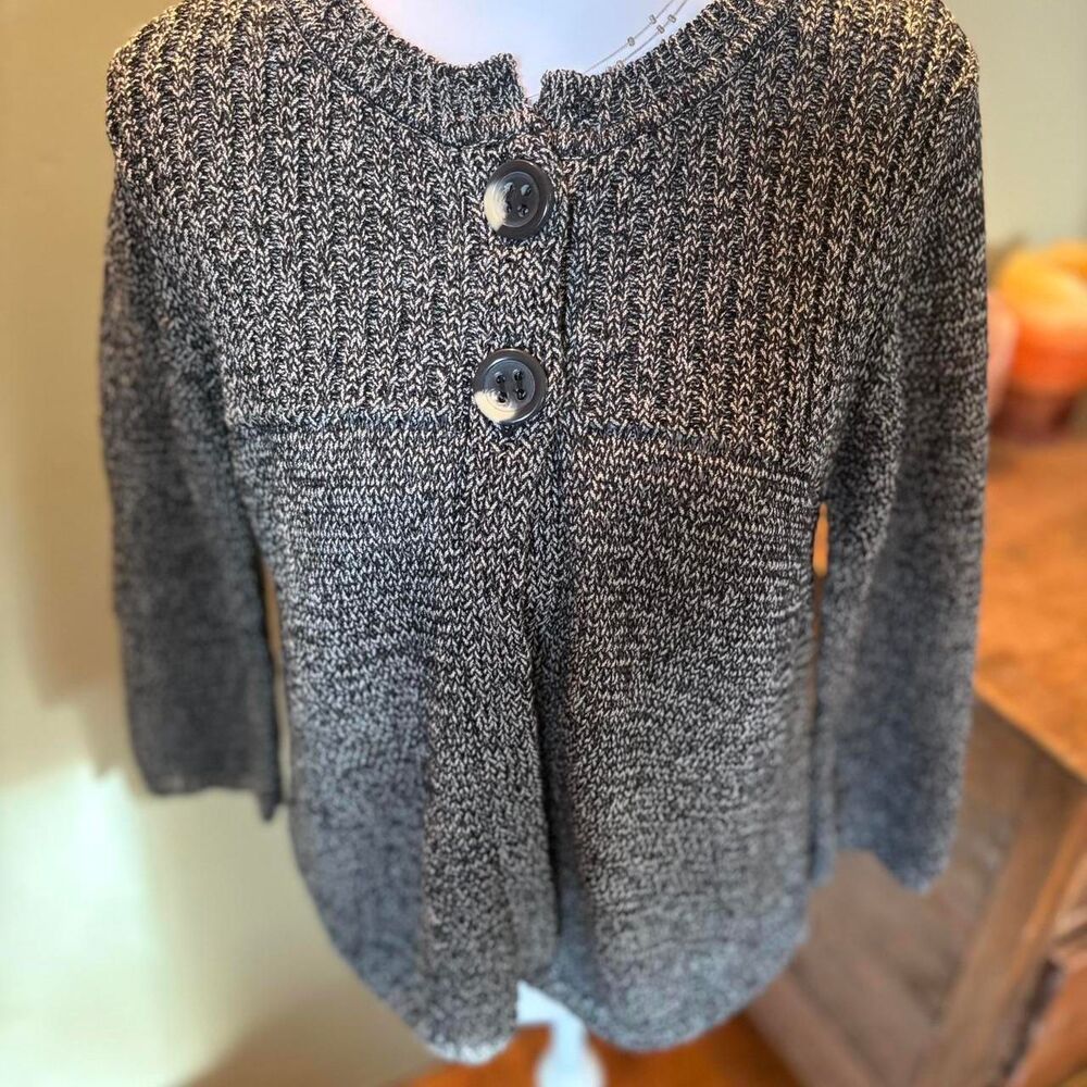 Foxcroft Women's Grey and Black Cardigan